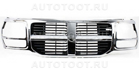 Решетка радиатора (черная с хромом) -  для DODGE NITRO
