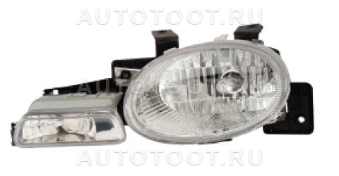 фара левая+правая (комплект, тюнинг, хрусталь, + указатель поворота) -  для DODGE NEON