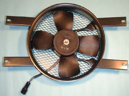 Диффузор радиатора охлаждения в сборе (мотор+вентилятор, до 93года)