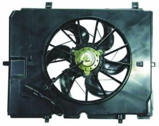 Дифузор радиатора в сборе (мотор, вентилятор, корпус)